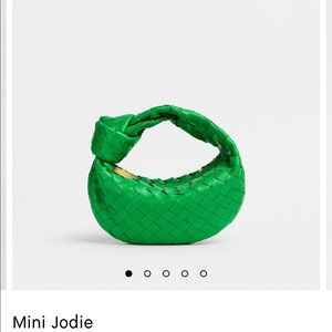 Bottega Veneta Mini Jodie in Parakeet Green